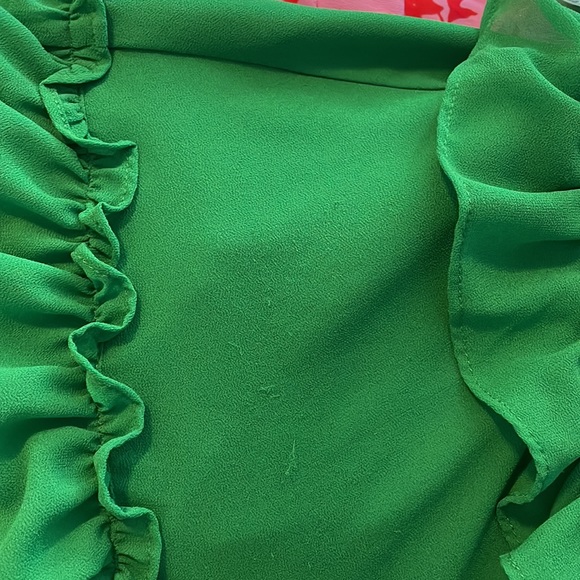 Green Maxi Dress worn 2x - Picture 4 of 4